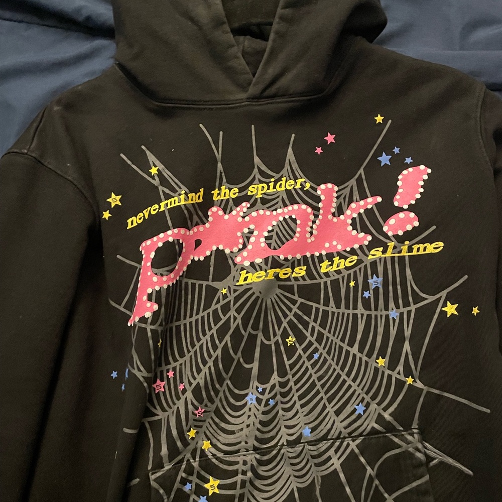 Black Graphic Hoodie